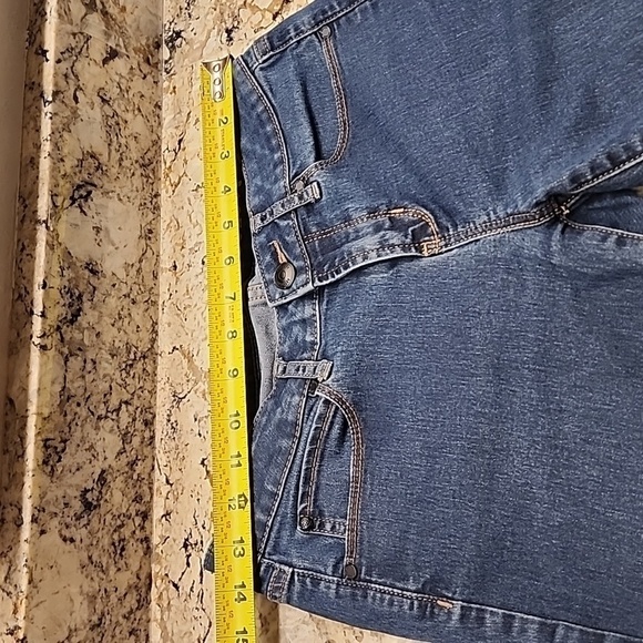 articles of society zipper ankle low rise blue skinny jeans 26 - Picture 5 of 14